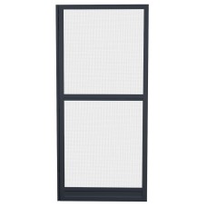 Fliegengittertür Slim mit Montageprofil und Griffprofil - extra flach 14 mm Einbautiefe