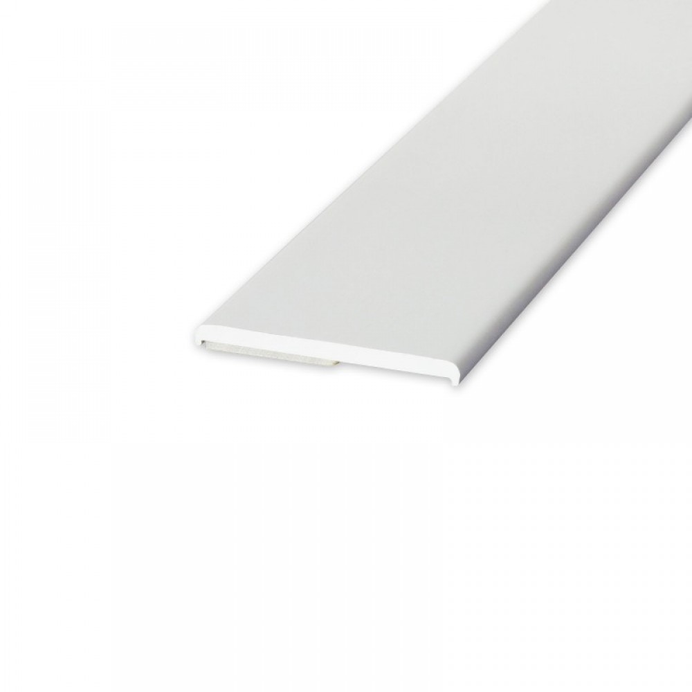Weiss Fensterleiste Leisten 30mm - 70mm PVC selbstklebend Flachleiste 1,5mm