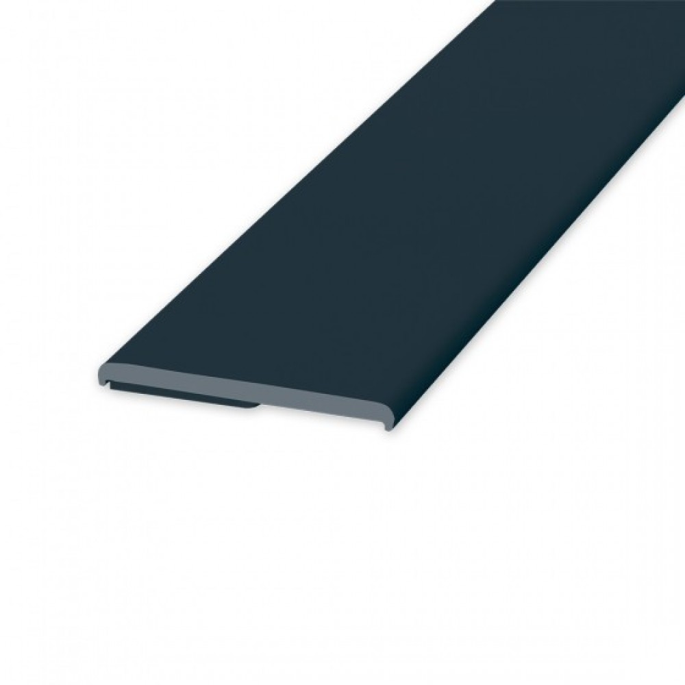 Fensterleiste Flachprofil PVC mit Lippe selbstklebend 30mm breit 3m lang  Abdeckleiste