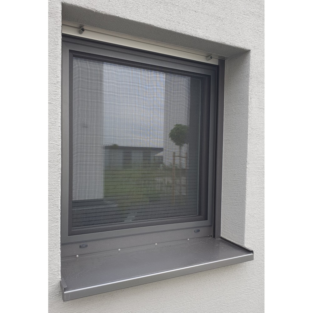 Fliegengitter Insektenschutz Spannrahmen Slim für Fenster - extra flach